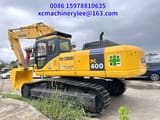 2024 Komatsu PC400 crawler excavator, side view