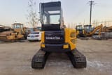 2024 Komatsu PC50MR mini excavator rear view