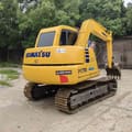 2024 Komatsu PC70-7 excavator rear three-quarter view