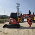 2024 Kubota U35 mini excavator, side view