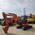 2024 Kubota U55-4 mini excavator, side view