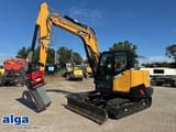 2024 Sany SY 80U crawler excavator side view