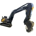 2024 Volvo EC300 crawler excavator side view