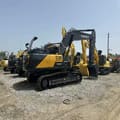 2024 Volvo EC300 crawler excavator, rear three-quarter view