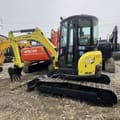 2024 Yanmar VIO35 mini excavator, side view
