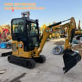2025 Caterpillar 302 mini excavator, side view