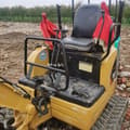 Caterpillar 301.7 mini excavator operator station view