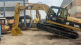 2018 Caterpillar 320CL crawler excavator, side profile view