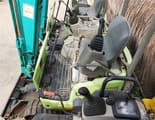 2023 Yanmar VIO 17 mini excavator operator station view