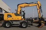 2017 Liebherr A914 LITRONIC wheel excavator, side view