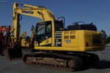 2018 Komatsu PC210LC-11 crawler excavator, side view