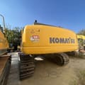 Komatsu PC450-8 crawler excavator, rear view