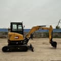 2026 Sany SY35U mini excavator, side view