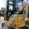 Caterpillar 303.5E Mini Excavator rear view