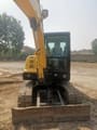 2023 Hyundai 60-7 mini excavator, front view