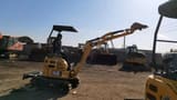 2018 Caterpillar 302EUR mini excavator, side profile view