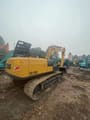 2019 XCMG XE150D excavator, rear three-quarter view
