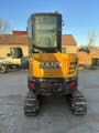 2018 Sany SY35C mini excavator, rear view