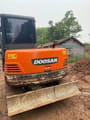 2024 Doosan DH60-7 mini excavator rear view