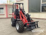 2024 Schäffer 3650 mini excavator, front three-quarter view