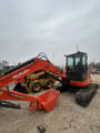 2024 Kubota U55-4 mini excavator, side profile view