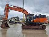 2021 Hitachi ZX490 LCH-7 crawler excavator, side view