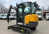 2013 Volvo EC27C crawler excavator, side view