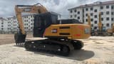 2023 Sany SY215C crawler excavator, rear three-quarter view
