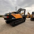 2022 Hyundai R225LC-9S crawler excavator, rear three-quarter view