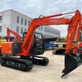 2022 Hitachi Zaxis 70 crawler excavator, side view