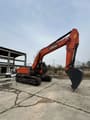 2024 Doosan DX340 crawler excavator, side profile view
