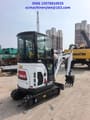 2023 Bobcat E20 mini excavator, three-quarter view