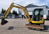 2014 Komatsu PC55MR-3 crawler excavator, side view