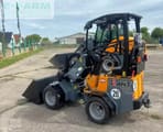 2023 Giant G1200 Tele mini excavator, rear three-quarter view