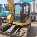2024 Caterpillar 308C excavator, front three-quarter view