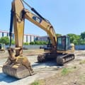 2016 Caterpillar 329D crawler excavator, side view