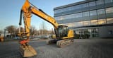 2020 Caterpillar 320-07C crawler excavator, front three-quarter view