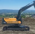 2024 Hyundai HX210L crawler excavator, side view