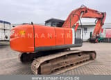 2008 Hitachi ZX250LCN-3 crawler excavator, rear three-quarter view