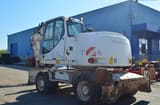 2008 CASE WX145 wheel excavator, rear three-quarter view