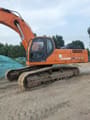 2022 Doosan DX420LC crawler excavator side view