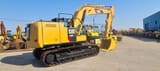 2020 Caterpillar 318FL crawler excavator, rear three-quarter view