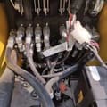 2023 Komatsu PC01 mini excavator hydraulic system detail