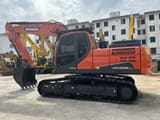 2023 Doosan DX225LCA crawler excavator, side profile view