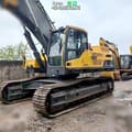 2019 Volvo EC480DL crawler excavator, side profile view