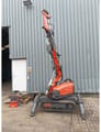 2009 Husqvarna DXR 310 crawler excavator, front view