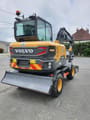 2021 Volvo EW60E wheel excavator rear view