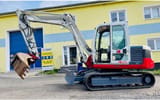 2007 Takeuchi TB175 mini excavator, side view