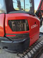 2021 Kubota U36-4 mini excavator side view of the engine compartment