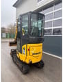 2018 Komatsu PC16R-3HS mini excavator, rear three-quarter view